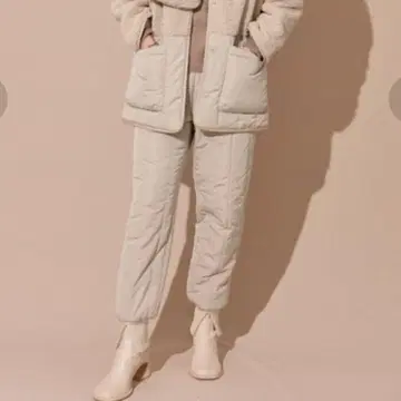 ALEXIA STAM 패디드 팬츠 / 퀼팅 팬츠