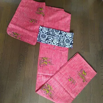 교육용 실 포함 울 기모노