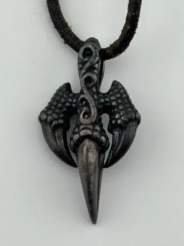 Bloody Mary 아머드 이글 클로 실버 목걸이 레어