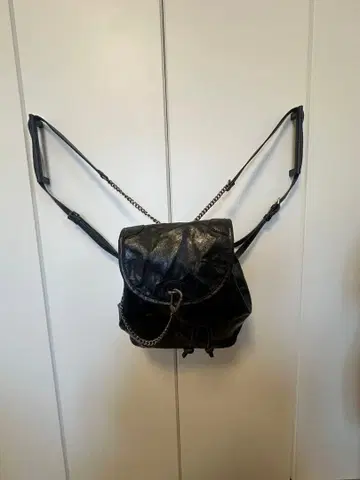 블랙 백팩 숄더백