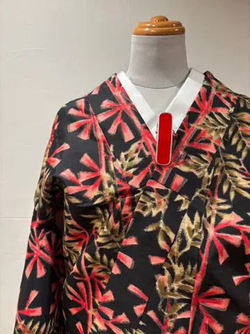 기모노 이중 기모노 메이센 앤티크 시츠케 포함 새상품급 중고