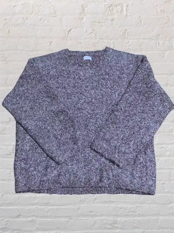 니트 스웨터 F 사이즈 보라색 URU TOKYO