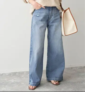 Spick and Span 5 1/2 BAGGY DENIM 26