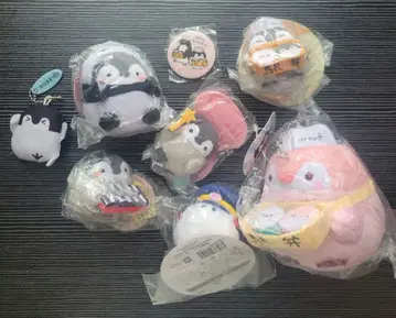 코우펜짱 봉제 인형 마스코트 캔뱃지