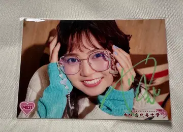 에비츄 야스모토 아야카 사인 포함 브로마이드