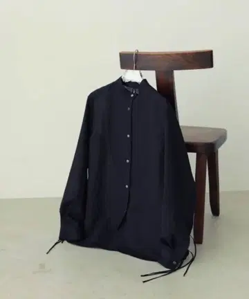 TODAYFUL 슬라브 드레스 셔츠 블랙