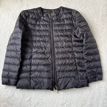 나노 유니버스 블랙 퀼팅 다운 자켓 M