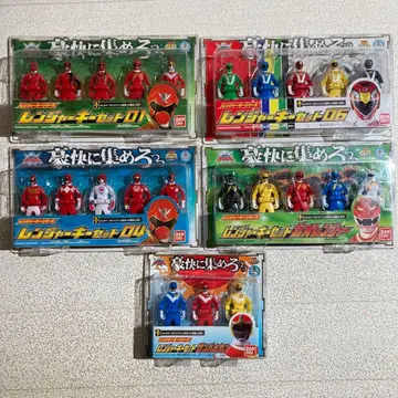 레인저 키 세트 모음 가오레인저 슈퍼 발칸 01 04 06