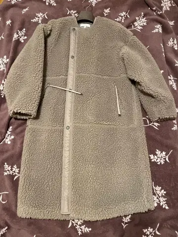 HYKE 보아 롱 코트 사이즈 1