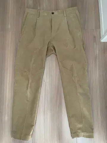 NANO UNIVERSE 베이지 코듀로이 팬츠 M