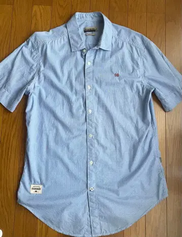 NAPAPIJRI 반팔 셔츠 L 스카이블루