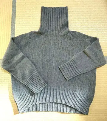 갤러리 비 파인 울 터틀넥 풀오버 니트