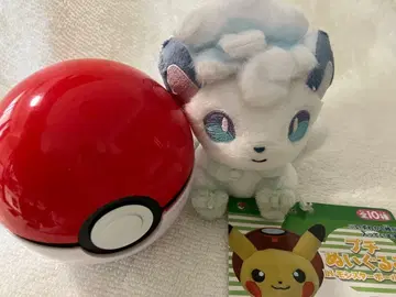 쁘띠 봉제 인형 in 몬스터 볼 알로라 식스테일