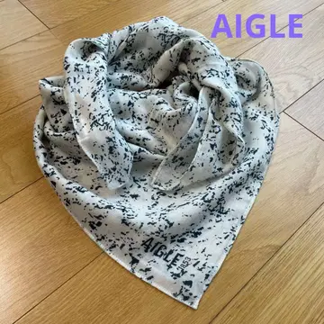 AIGLE 에이글 대형 스톨 울 100%