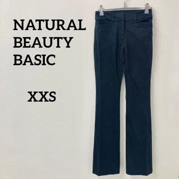 NATURAL BEAUTY BASIC 팬츠 XXS 블랙