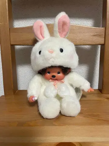 몬치치 애니멀 드레스 토끼 (화이트)