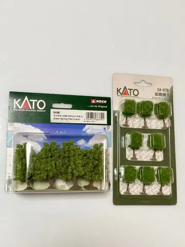 KATO 카토 스트럭처 나무, 지오타운 가로수 2개 세트