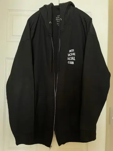 ASSC zip hoodie ANTI SOCIAL SOCIAL CLUB