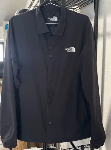 THE NORTH FACE 블랙 나일론 자켓 L