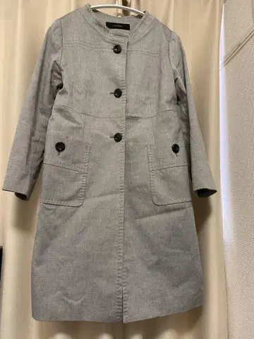 7:iDconcept. 그레이 트렌치코트