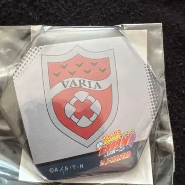 가정교사 히트맨 REBORN! 바리아 캔뱃지 J-WORLD