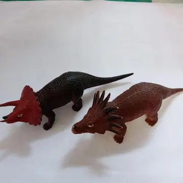 공룡 모델 트리케라톱스 세트