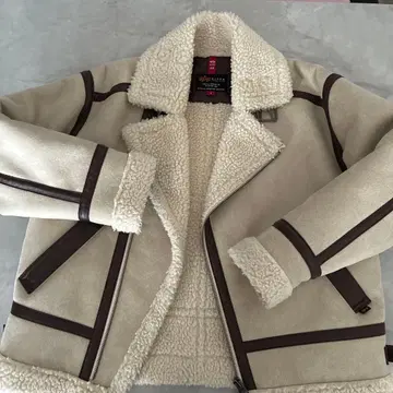 ALPHA INDUSTRIES 쉘 퍼 자켓 S