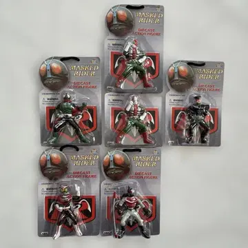 가면라이더 다이캐스트 액션 피규어 5종 풀컴프