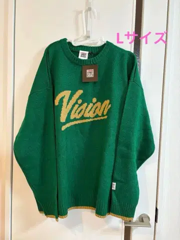 [ VISION STREET WEAR ] 비전 니트 새상품 사이즈 L