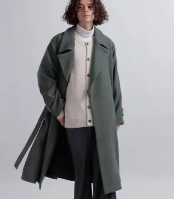 HARE 하레 울 타이 로켄 코트