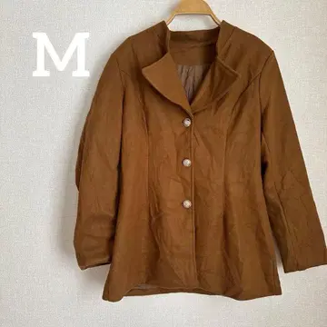 새상품급 브라운 테일러드 자켓 M 사이즈 여성용 코트