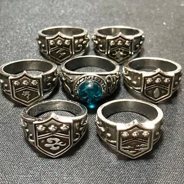 가정교사 히트맨 REBORN! 봉고레 반지 봉고레 패밀리 7개 세트