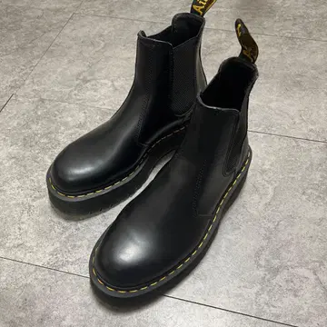 미사용급 Dr.Marten 2976 QUAD 사이드 고어 부츠 UK8