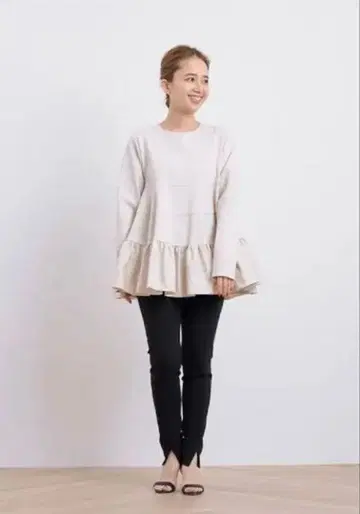 yori 누누 슬릿 레깅스 팬츠 36