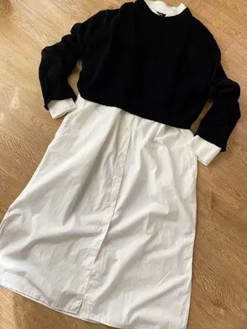 JOURNAL STANDARD 셔츠 원피스 롱 화이트 원피스