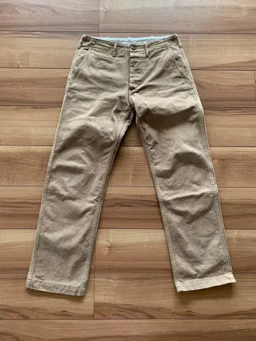 UES 오리지널 황화 염색 치노 팬츠