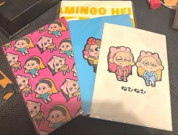 헤이세이 플라밍고 포켓 복권 타월, 파일 세트 판매