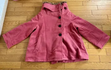 오샤레 워커 Somari 코듀로이 핑크 자켓 퍼 포함