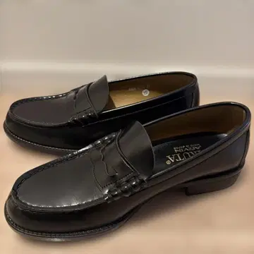 HARUTA 블랙 로퍼 일본제 27cm 3E