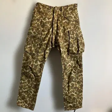 GANRYU 2011년 카모플라쥬 카고 팬츠 4 포켓