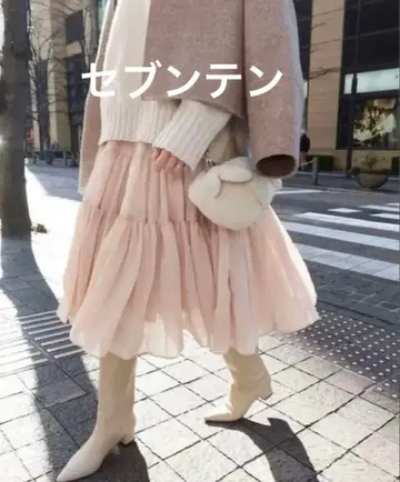 세븐텐 스커트 S 사이즈 새상품급