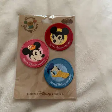 디즈니 와펜 2way 재봉 미키 미니 도날드 새상품