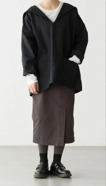 뉴 린 스모크 세일러 카라 Long Sleeve