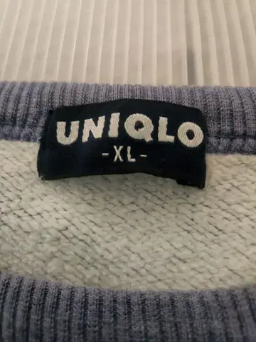 올드 유니클로 네이비 택 맨투맨, 트레이닝복 XL