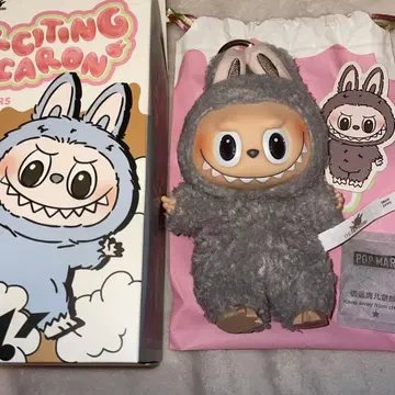 2 [정품] POPMART LABUBU 라부부 마카롱 봉제 인형