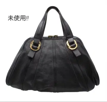 R2087 미사용!! 불가리 찬드라 가죽 핸드백