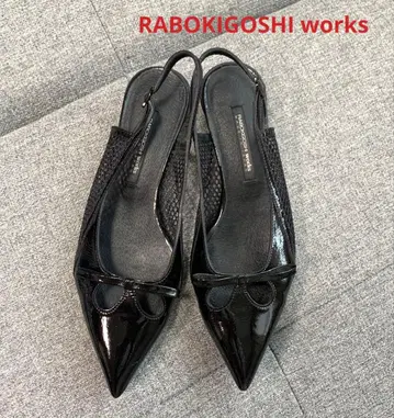 RABOKIGOSHI works/라보시 고키 웍스 백 스트랩 블랙
