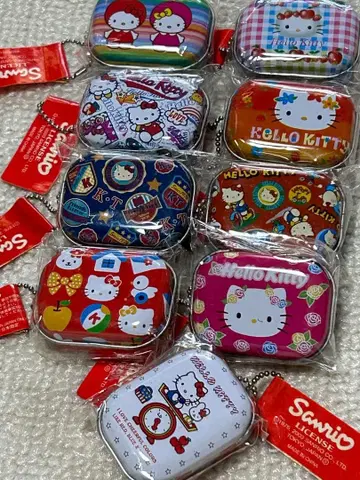 헬로키티 소품함 미니 캔 9개 세트 2003 산리오