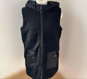 used RADIATE 충전솜 미들 기장 보아 베스트 블랙