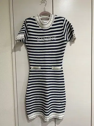 [ Darich 보더 니트 미니 원피스 ]